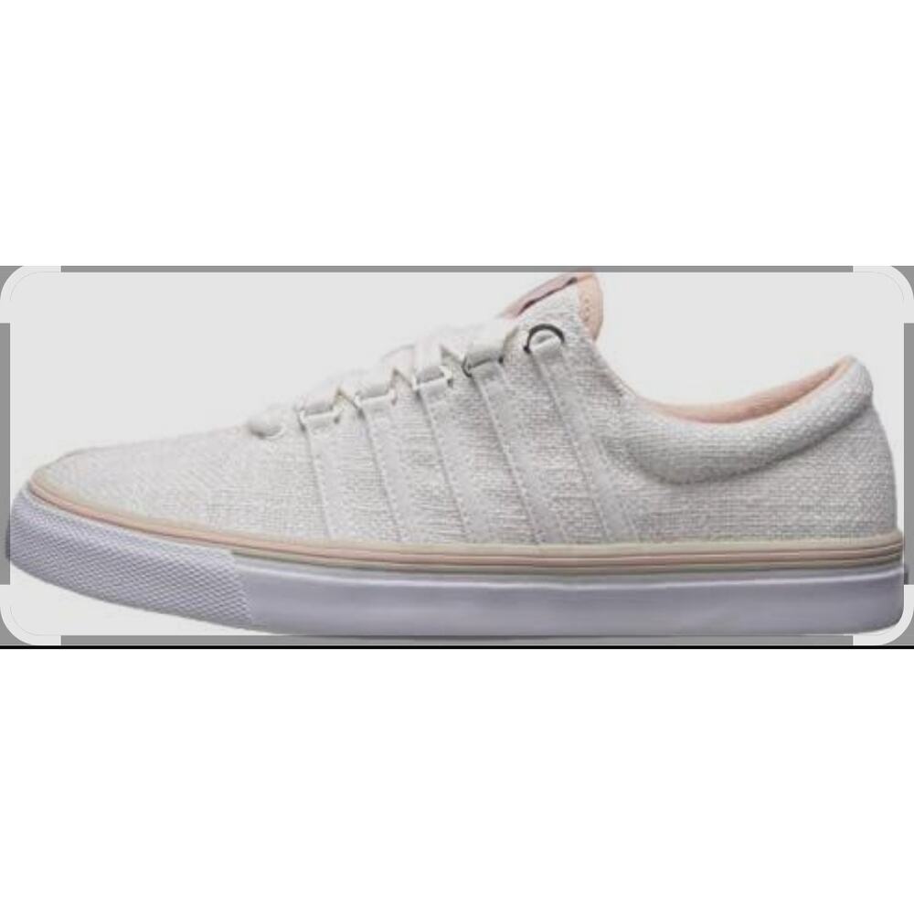 K-Swiss Women's Surf 'N Turf OG Sneakers White Pink Size 10 Activewear Vintage